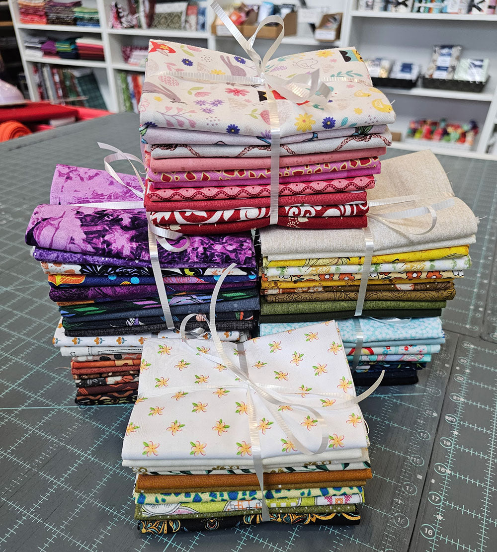 Quilter's Candy SUPER Sized Fat Quarters! (10pc) - Dinkydoo Fabrics