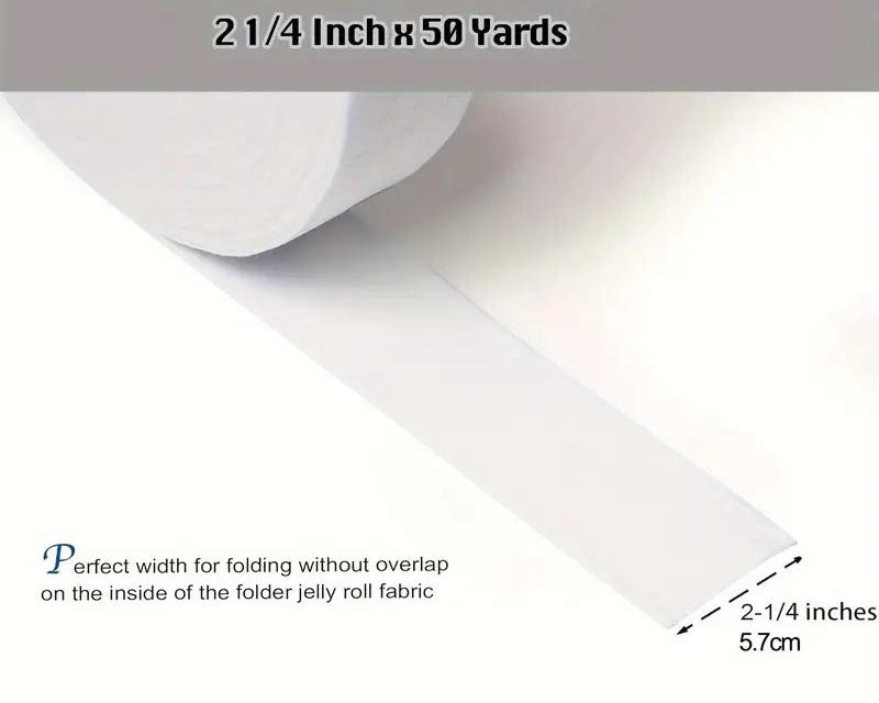 Batting Strips - 2 1/4" x 50 yd (For Jelly Roll Rug) - Dinkydoo Fabrics