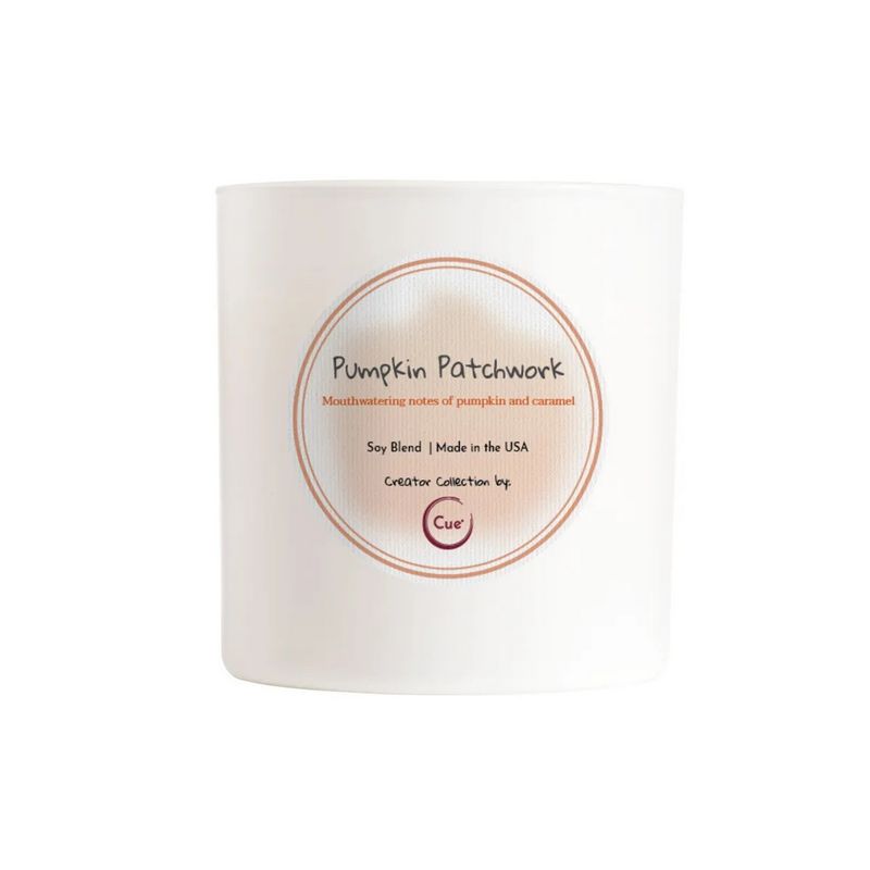 Quilter's Candle - Pumpkin Patchwork - 7.5oz Premium Candle