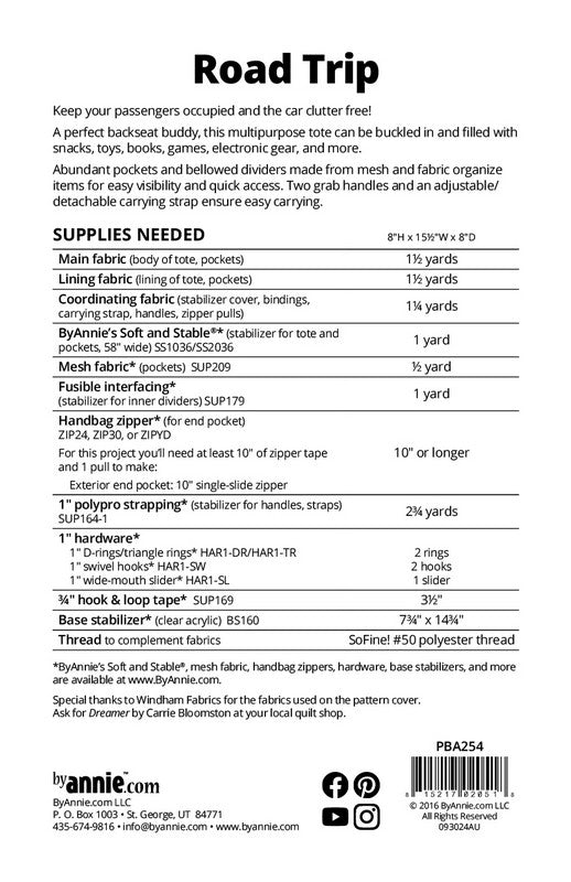 Road Trip - ByAnnie (Pre-order: Mar 2026)