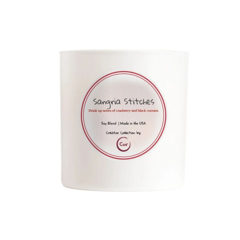 Quilter's Candle - Sangria Stitches - 7.5oz Premium Candle