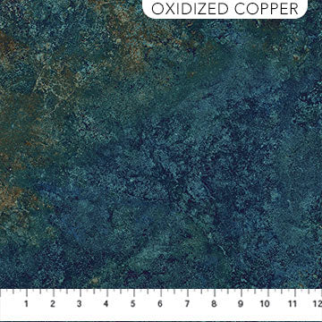 Stonehenge Gradiations - Sienna Marble Oxidized Copper (26755-68) - Northcott - Full Bolt (10m)