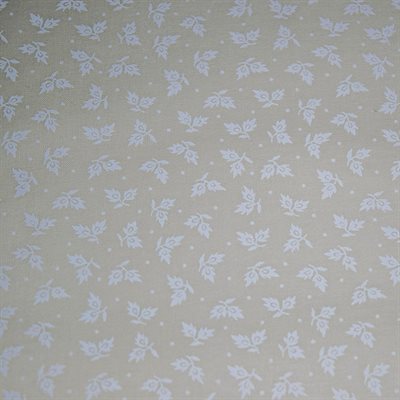 Harmony Prints - White on Cream - 1250-39 in Floral