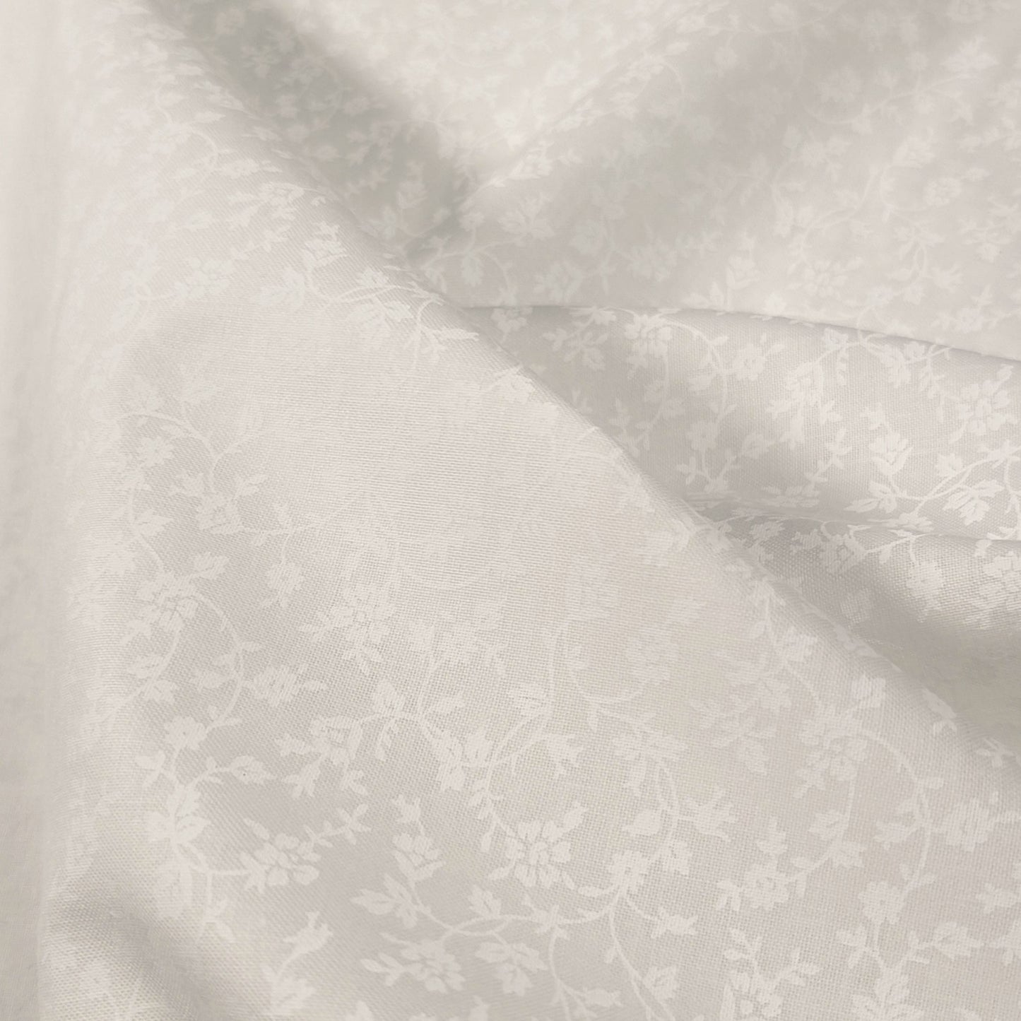 Harmony Prints - White on White - 1250-8 in Floral