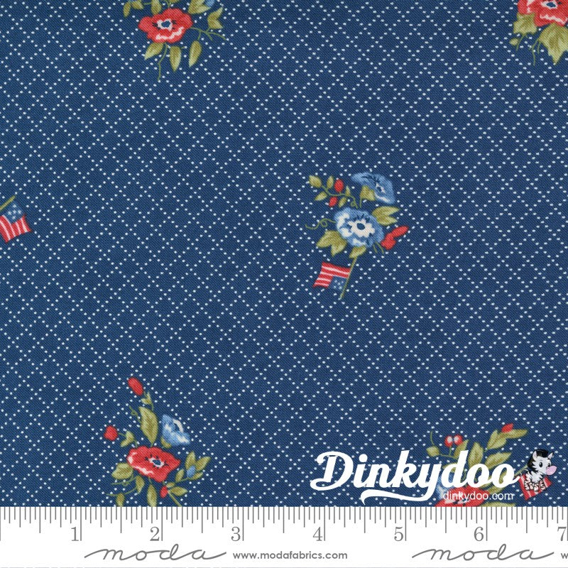 Belle Isle - 14921-15 in Navy - Minick & Simpson - Moda