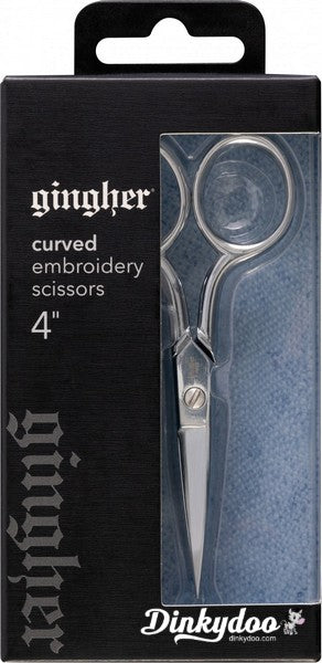 Gingher - 4" Curved Embroidery Scissors