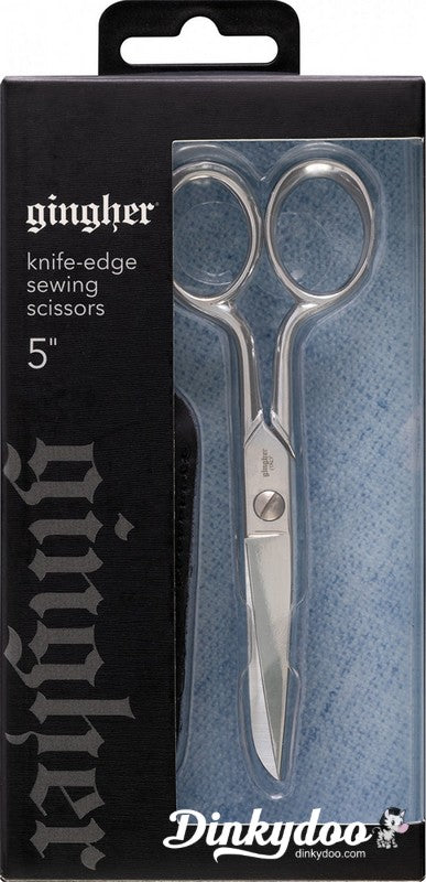 Gingher - 5" Knife-Edge Sewing Scissors (Pre-order: Jan 2026)