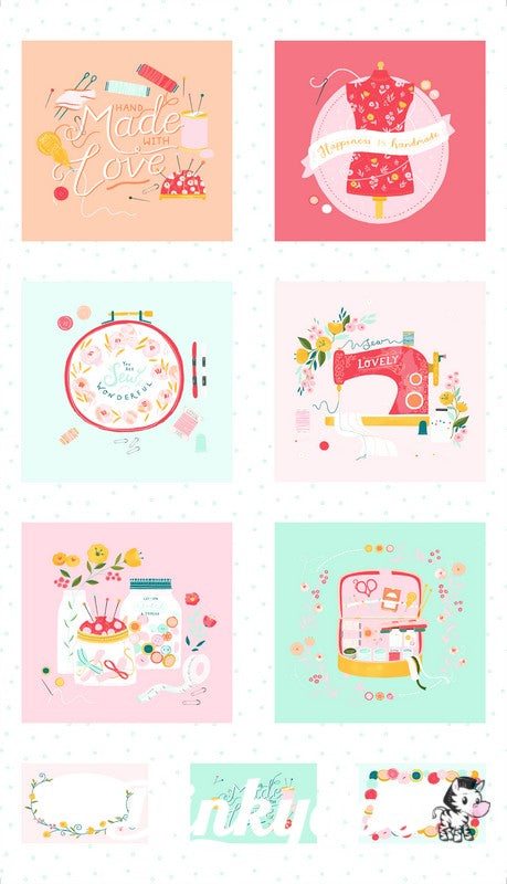 Sew Wonderful - Panel - Paper + Cloth - Moda