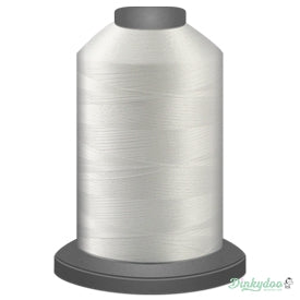 Glide Thread - White (450.10000) King Spool (40wt 5468yd) - Dinkydoo Fabrics