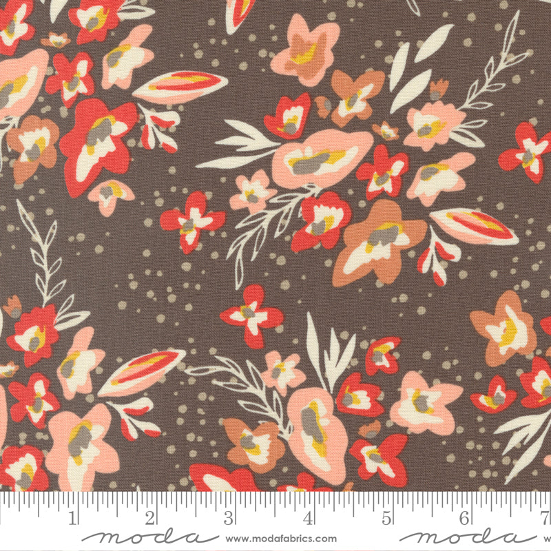 Dawn on The Prairie - Spray & Sprig in Mud Pie - Fancy That Design House - Moda