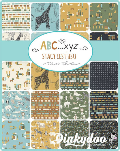 ABC XYZ - Mini Charm Pack - Stacy Iest Hsu - Moda