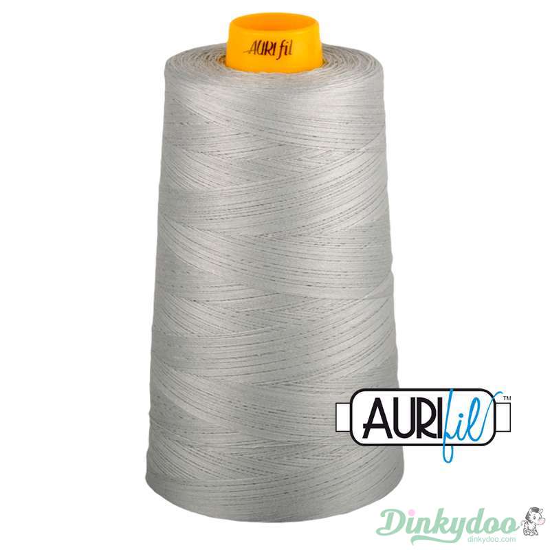 Aurifil FORTY3 Thread (Longarm) - Aluminum (2615) - 40wt Cone 3280yd (Pre-order: Jan 2026)