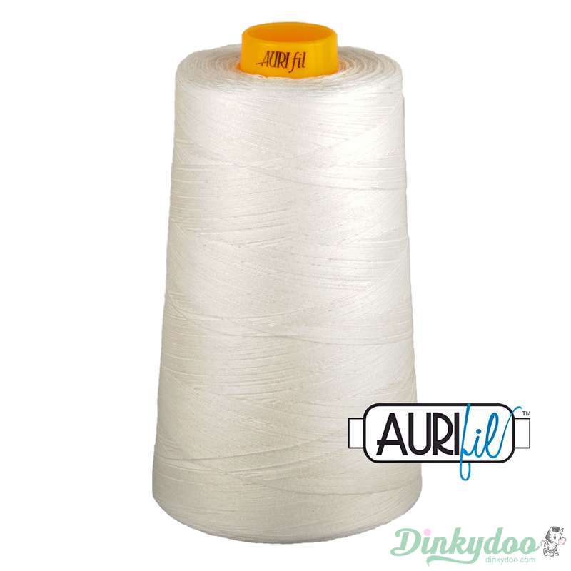 Aurifil FORTY3 Thread (Longarm) - Natural White (2021) - 40wt Cone 3280yd (Pre-order: Jan 2026)