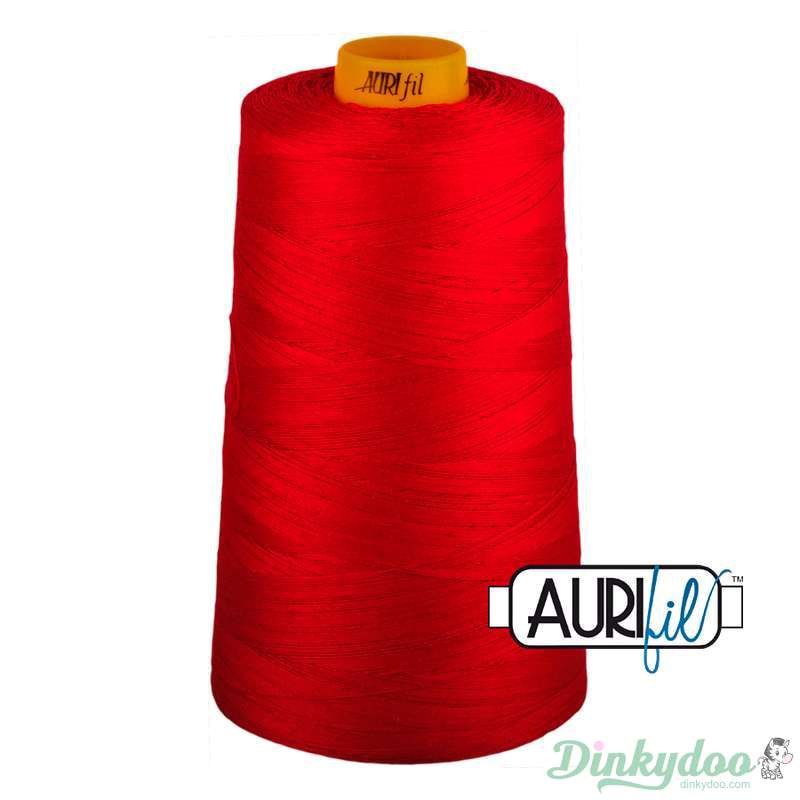 Aurifil FORTY3 Thread (Longarm) - Red (2250) - 40wt Cone 3280yd (Pre-order: Jan 2026)