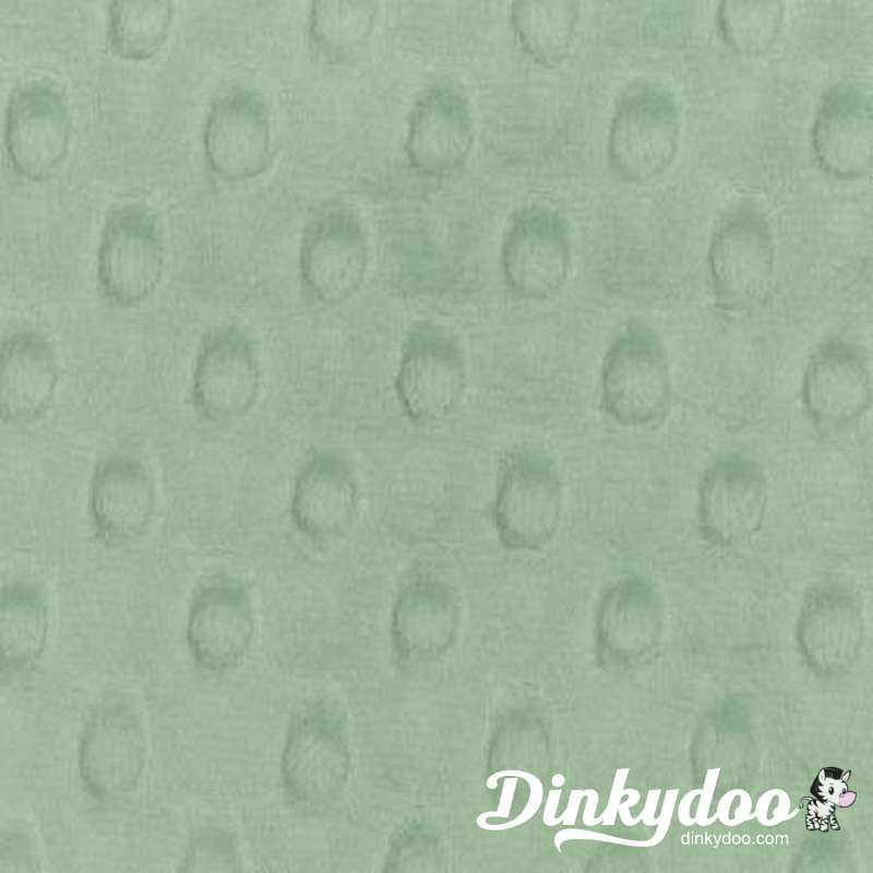 Cuddle Dimple Wideback (Minky) (60") - Sage - Dinkydoo Fabrics