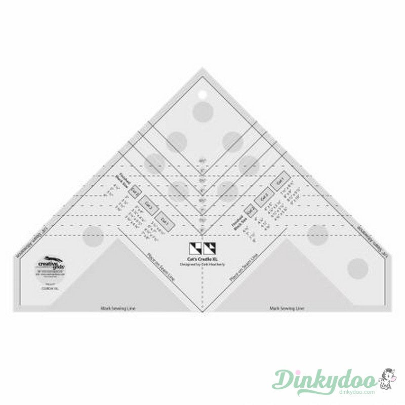 Creative Grids - Cats Cradle Ruler XL Quilt Ruler