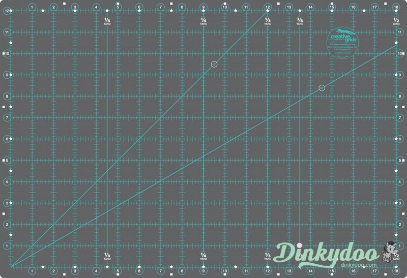 Creative Grids Self Healing Cutting Mat 12" x 18" (Pre-order: Apr 2026)