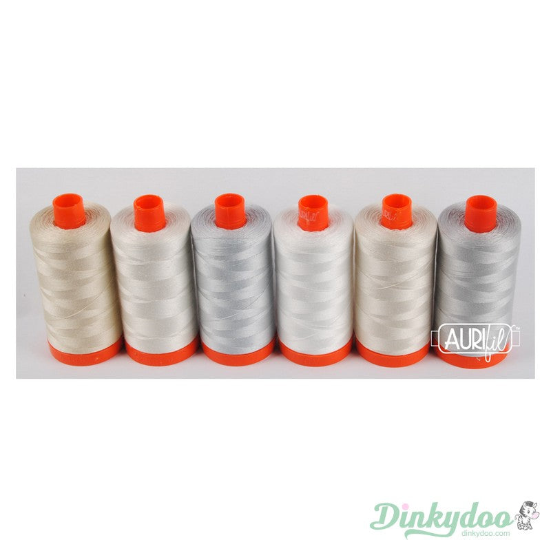 Designer Collection - Quilt in a Day Neutrals 50wt - Aurifil (Pre-order: Jan 2026)