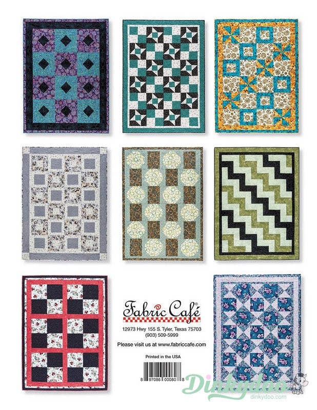 Easy Does It 3-Yard Quilts by Donna Robertson - Fabric Cafe (Pre-order: Jun 2024)