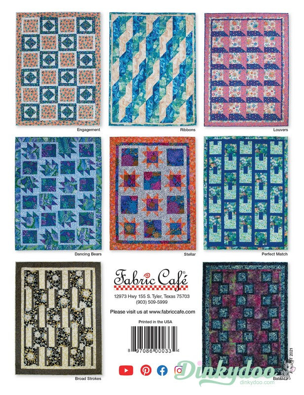 3-Yard Quilts On The Double by Donna Robertson - Fabric Cafe