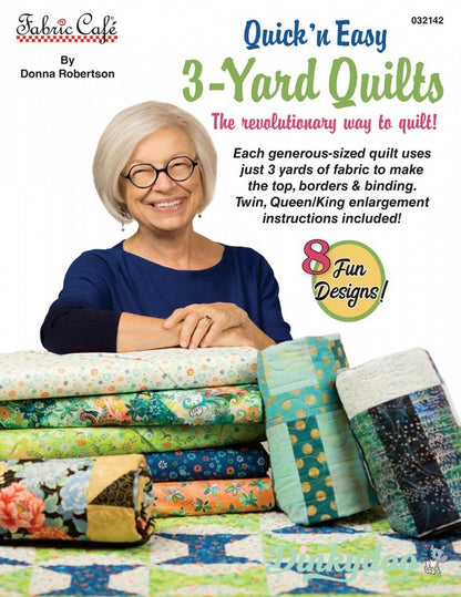 3-Yard Book and Curated Bundle Combo - Dinkydoo Fabrics by