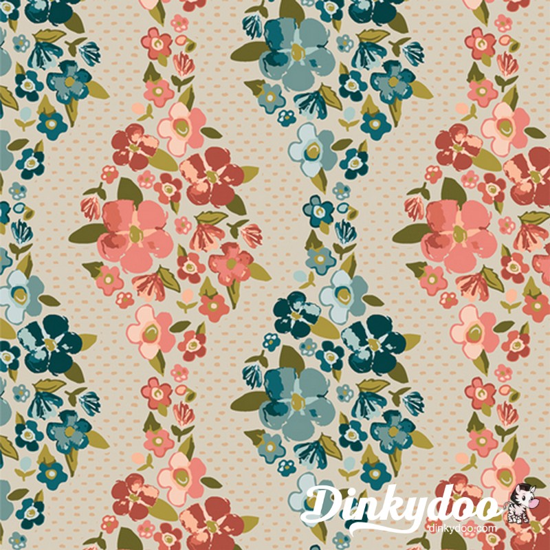 Gloria - Grandma's Couch - Maureen Cracknell - Art Gallery Fabrics