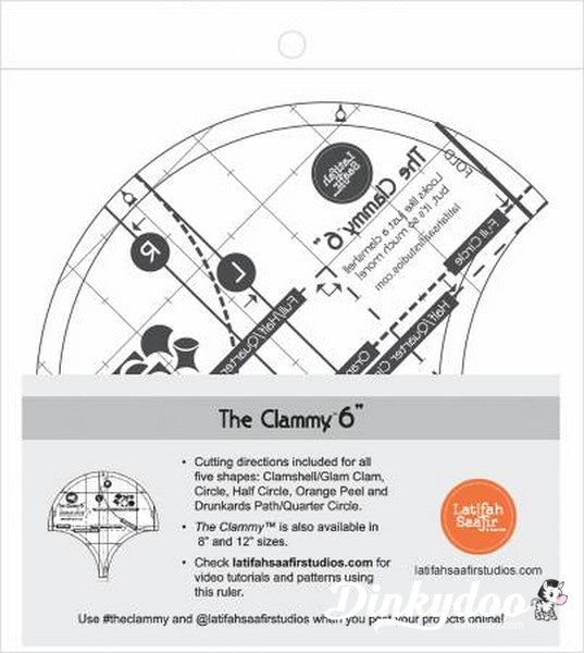 The Clammy Ruler 6" - Latifah Saafir (Pre-order: Jan 2026)