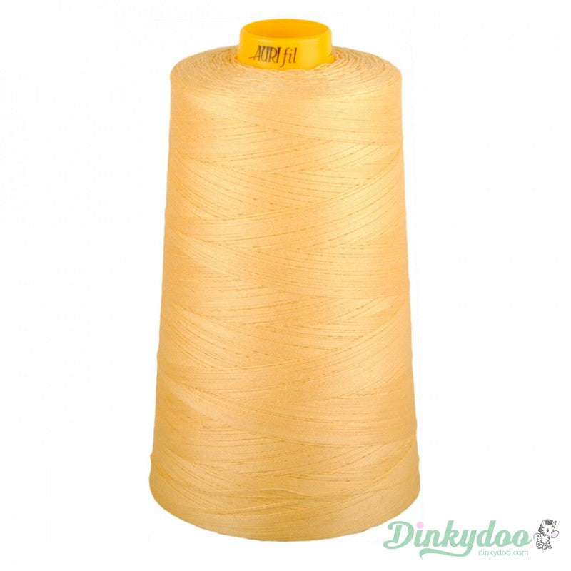 Aurifil FORTY3 Thread (Longarm) - Medium Butter (2130) - 40wt Cone 3280yd (Pre-order: Jan 2026)