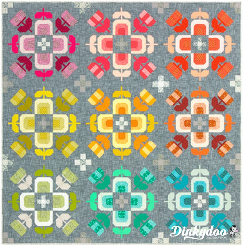 Casserole Quilt Pattern - Elizabeth Hartman