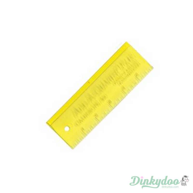 Add a Quarter - 6" Plus Ruler - Yellow (Pre-order: Mar 2026)