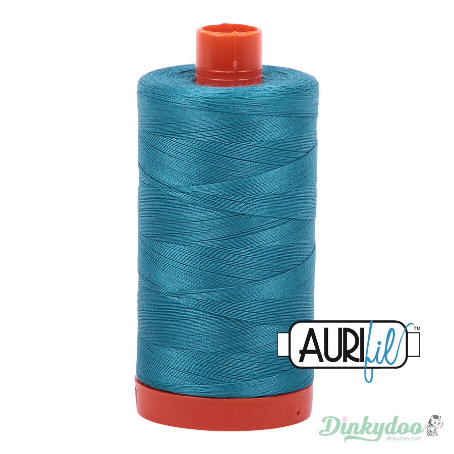 Aurifil Thread - Dark Turquoise (4182) - 50wt 1422 yd (Pre-order: Feb 2026)