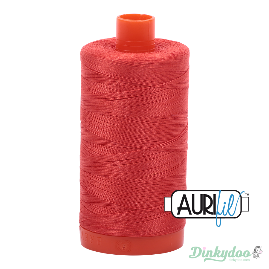 Aurifil Thread - Light Red Orange (2277) - 50wt 1422 yd (Pre-order: Feb 2026)