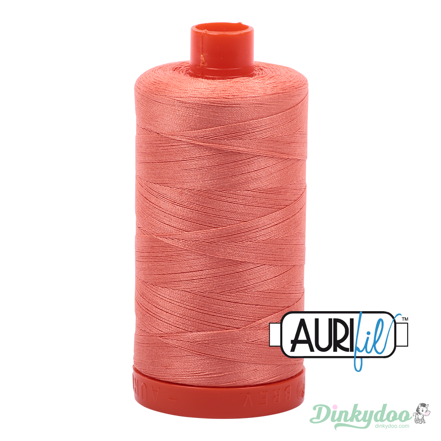 Aurifil Thread - Light Salmon (2220) - 50wt 1422 yd (Pre-order: Feb 2026)