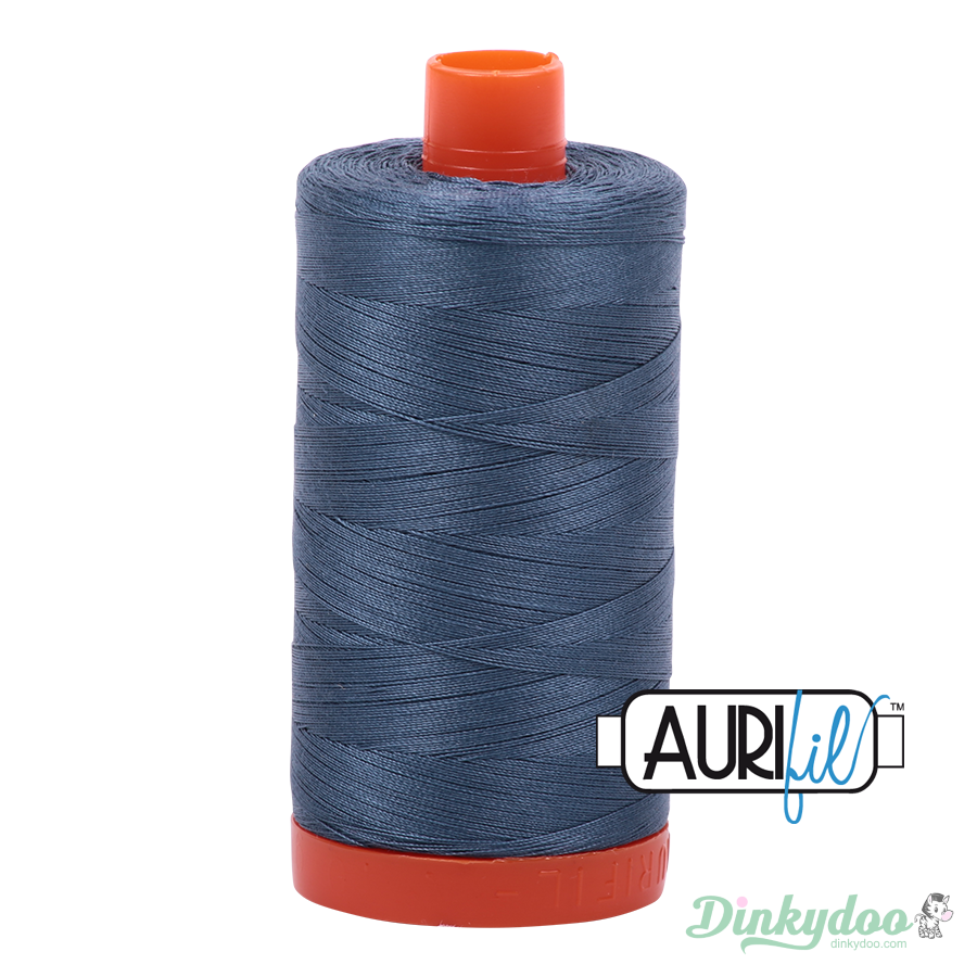 Aurifil Thread - Medium Blue Grey (1310) - 50wt 1422 yd (Pre-order: Jan 2026)