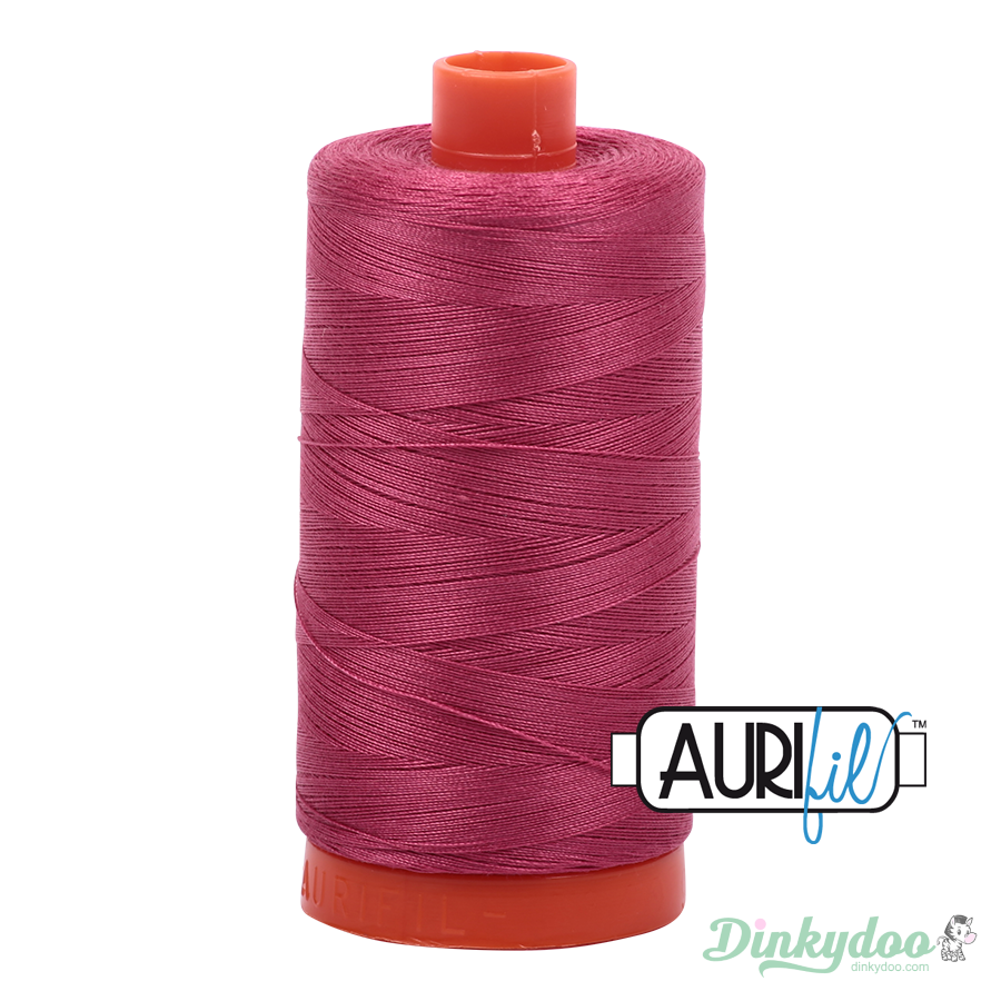 Aurifil Thread - Medium Carmine Red (2455) - 50wt 1422 yd (Pre-order: Feb 2026)