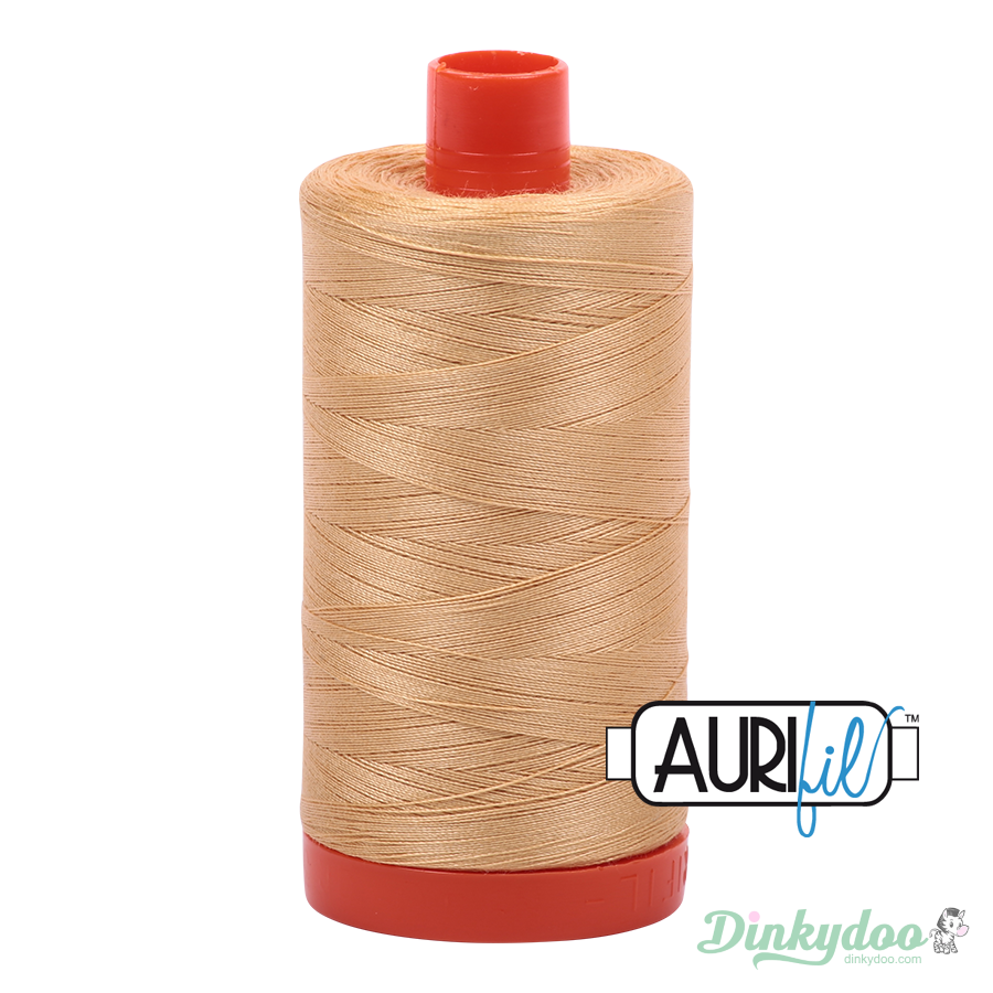 Aurifil Thread - Ocher Yellow (5001) - 50wt 1422 yd (Pre-order: Aug 2026)