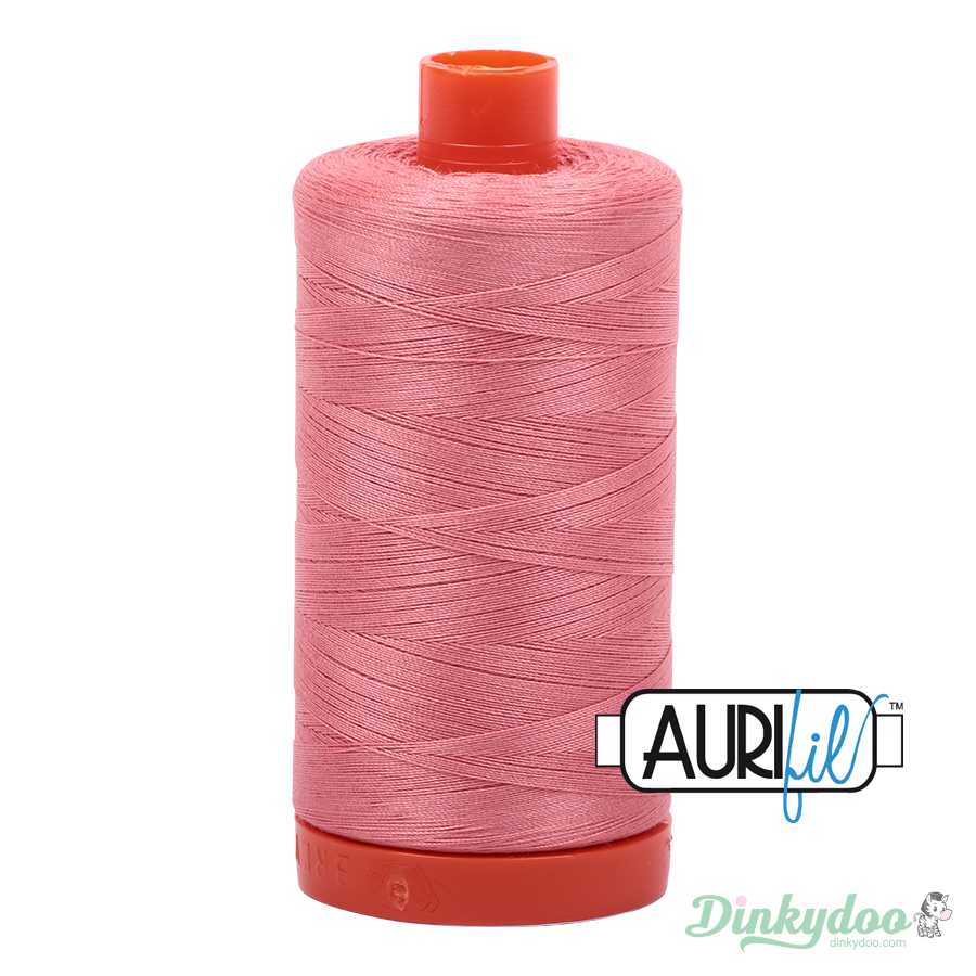 Aurifil Thread - Peachy Pink (2435) - 50wt 1422 yd (Pre-order: Jan 2026)