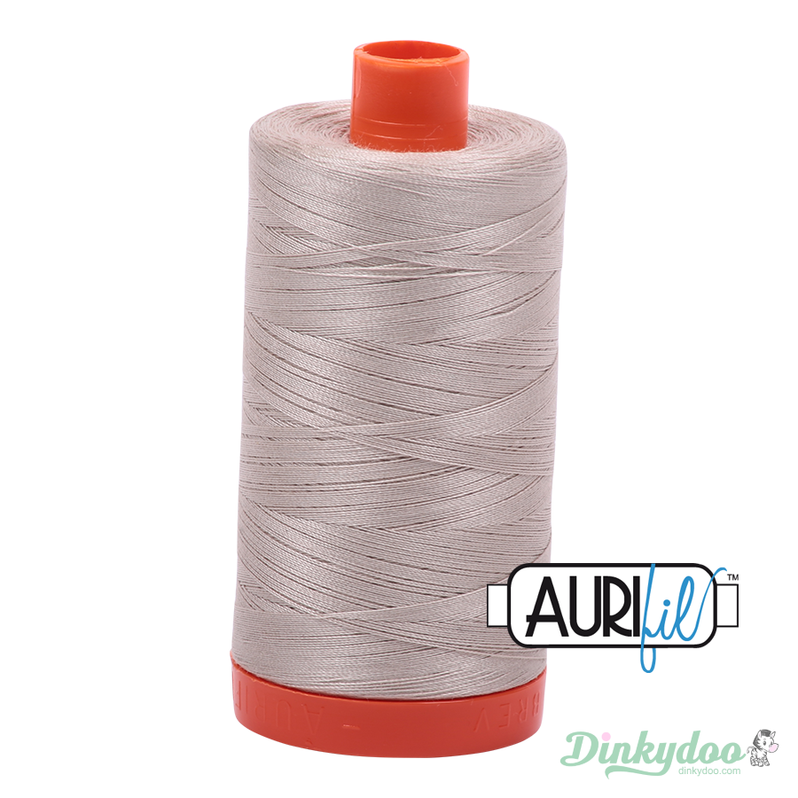 Aurifil Thread - Pewter (6711) - 50wt 1422 yd (Pre-order: Jan 2026)