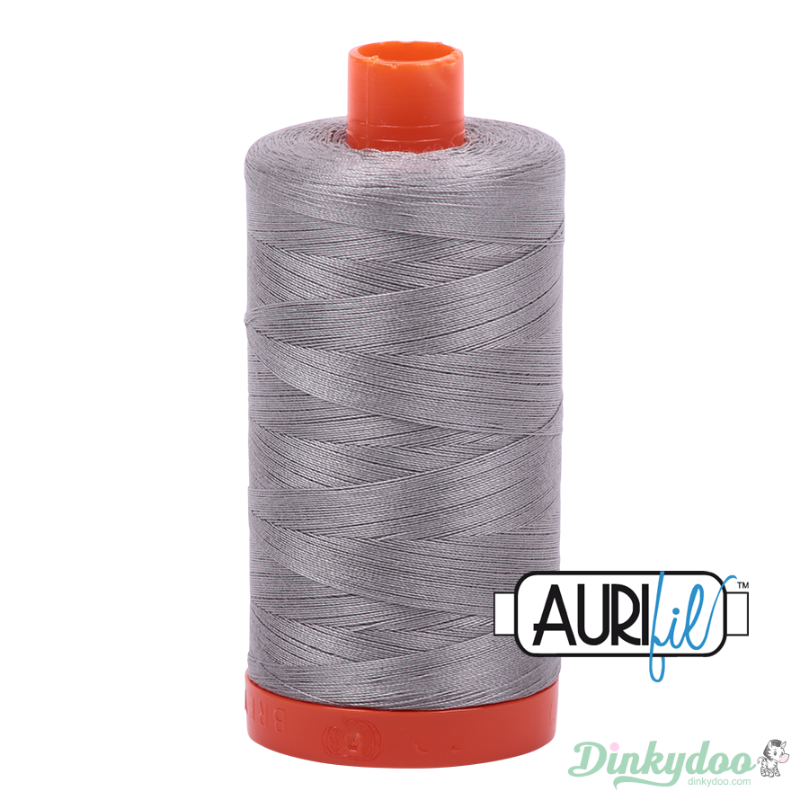 Aurifil Thread - Stainless Steel (2620) - 50wt 1422 yd (Pre-order: Jan 2026)