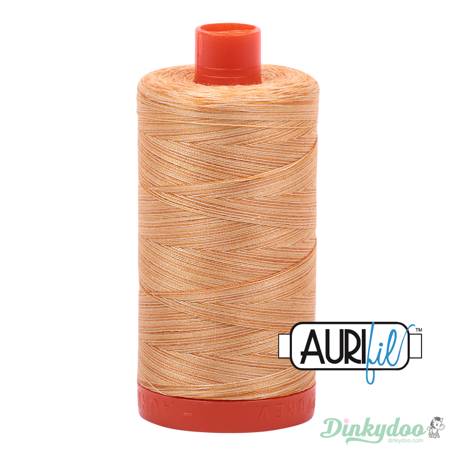 Aurifil Thread - Creme Brulee Variegated (4150) - 50wt 1422 yd (Pre-order: Feb 2026)