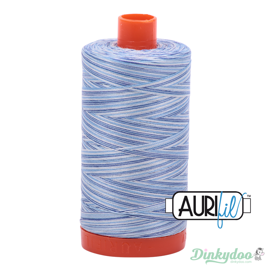 Aurifil Thread - Storm at Sea Variegated (4655) - 50wt 1422 yd (Pre-order: Jan 2026)