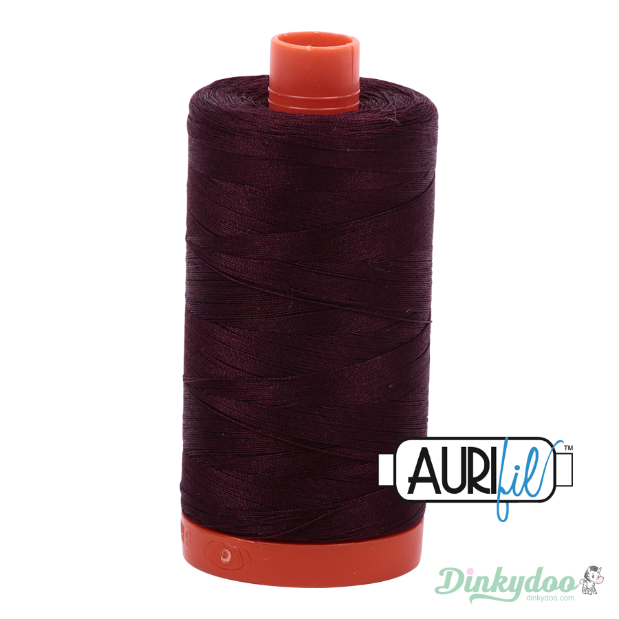 Aurifil Thread - Very Dark Brown (2465) - 50wt 1422 yd (Pre-order: Jan 2026)