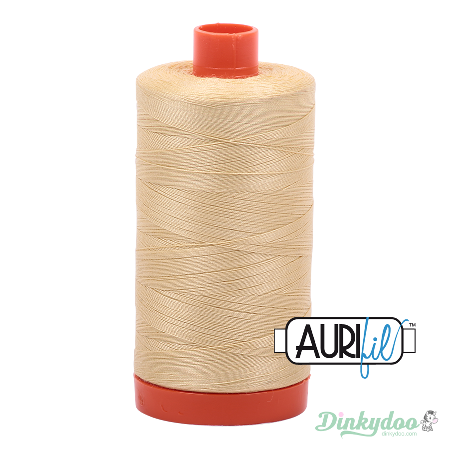 Aurifil Thread - Wheat (2125) - 50wt 1422 yd (Pre-order: Jan 2026)