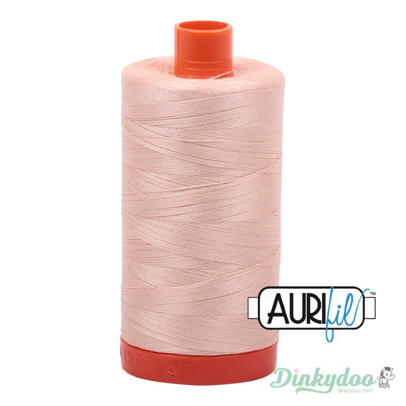 Aurifil Thread - Apricot (2205) - 50wt 1422 yd (Pre-order: Jan 2026)