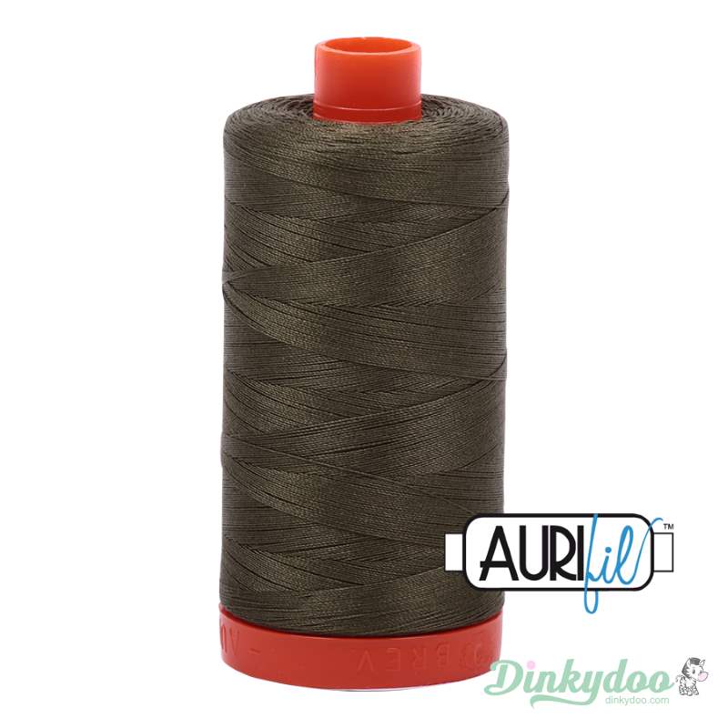 Aurifil Thread - Army Green (2905) - 50wt 1422 yd (Pre-order: Jan 2026)