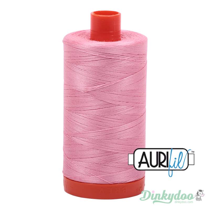 Aurifil Thread - Bright Pink (2425) - 50wt 1422 yd (Pre-order: Jan 2026)