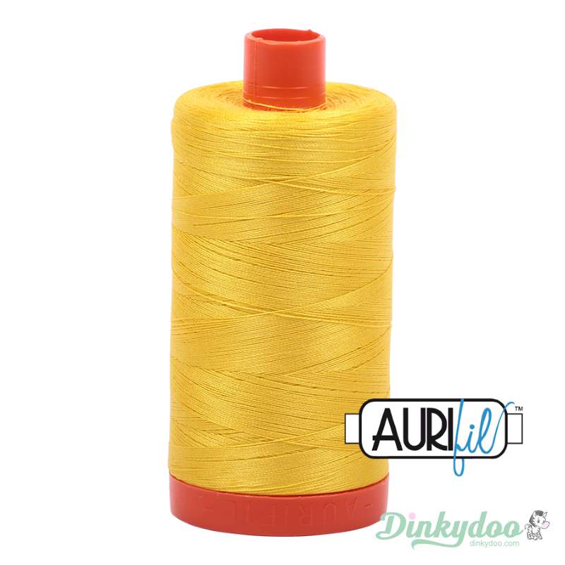 Aurifil Thread - Canary (2120) - 50wt 1422 yd (Pre-order: Jan 2026)