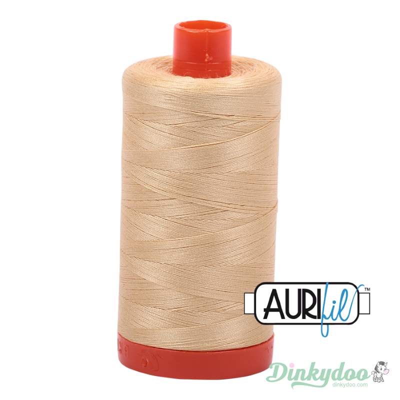 Aurifil Thread - Light Caramel (6001) - 50wt 1422 yd (Pre-order: Feb 2026)
