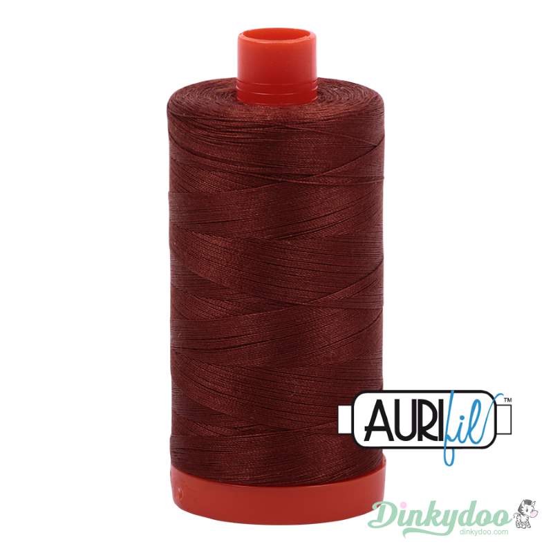 Aurifil Thread - Copper Brown (4012) - 50wt 1422 yd (Pre-order: Jan 2026)