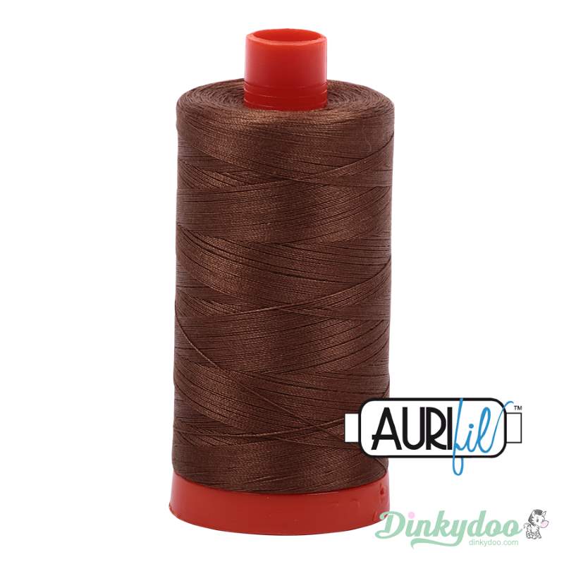 Aurifil Thread - Dark Antique Gold (2372) - 50wt 1422 yd (Pre-order: Jan 2026)